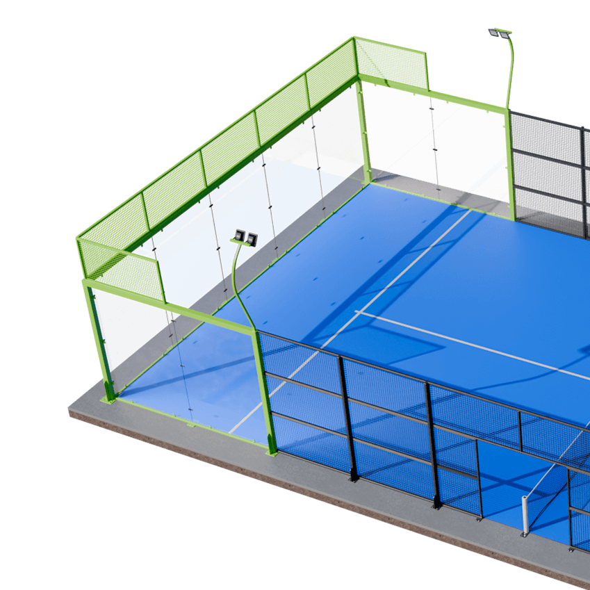 Панорамный падел-корт